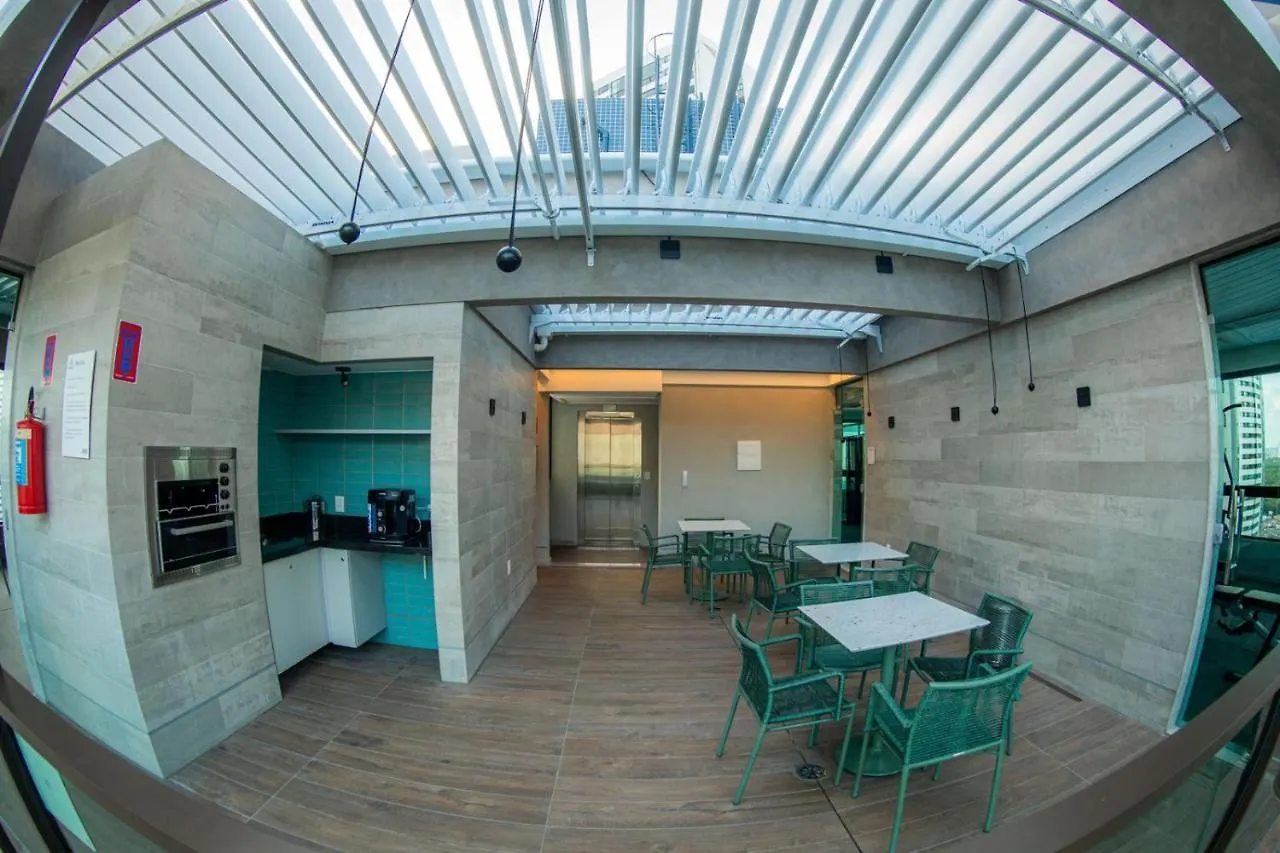 公寓 Flat Em Boa Viagem Apto 703 - Rooftop 470 累西腓